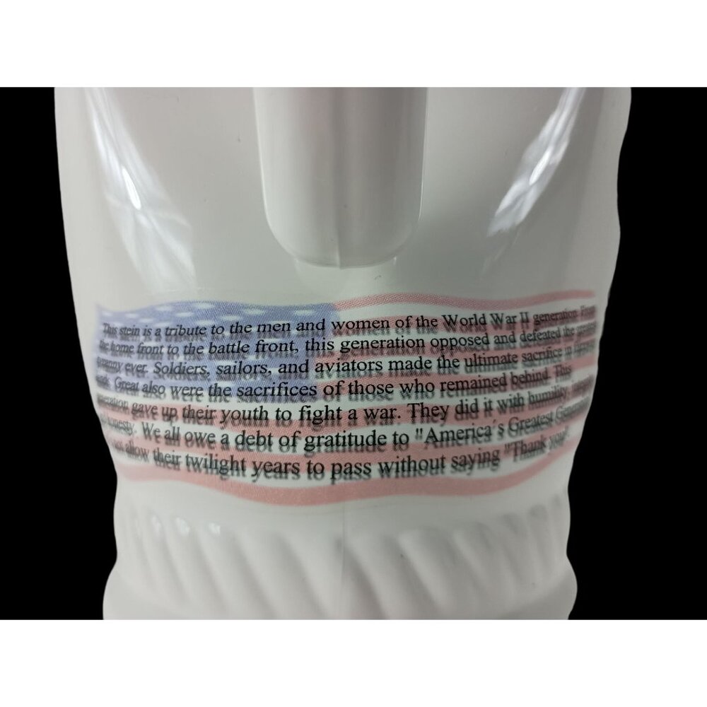 Altenmunster Brauer America's Greatest Generation Beer Growler Decanter Empty - Picture 6 of 10